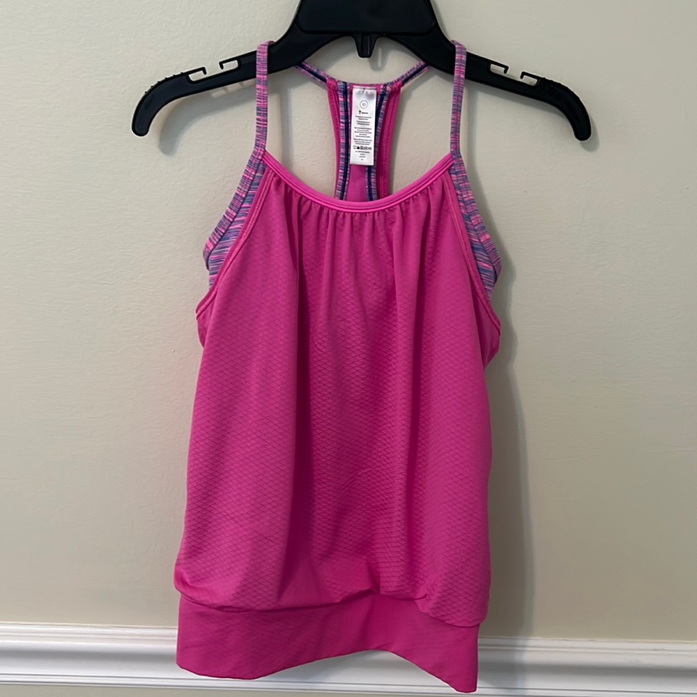 Ivivva Athletica Girl Blue/Gray Tank Top• Size 10